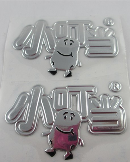 soft PVC,metal soft label ,soft adhesive sticker,car sticker