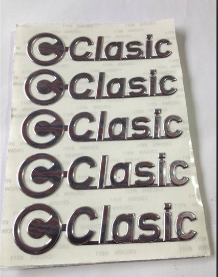 soft PVC,metal soft label ,soft adhesive sticker,car sticker