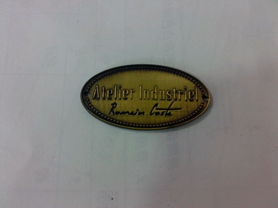 metal label ,furniture label ,metal tag ,window label